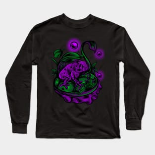 purple frog Long Sleeve T-Shirt